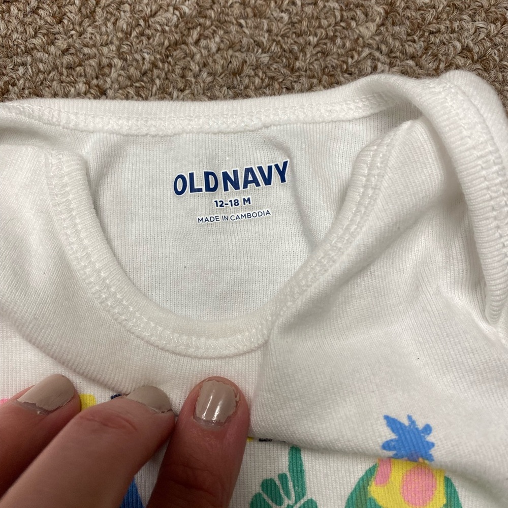 Birthday onesie